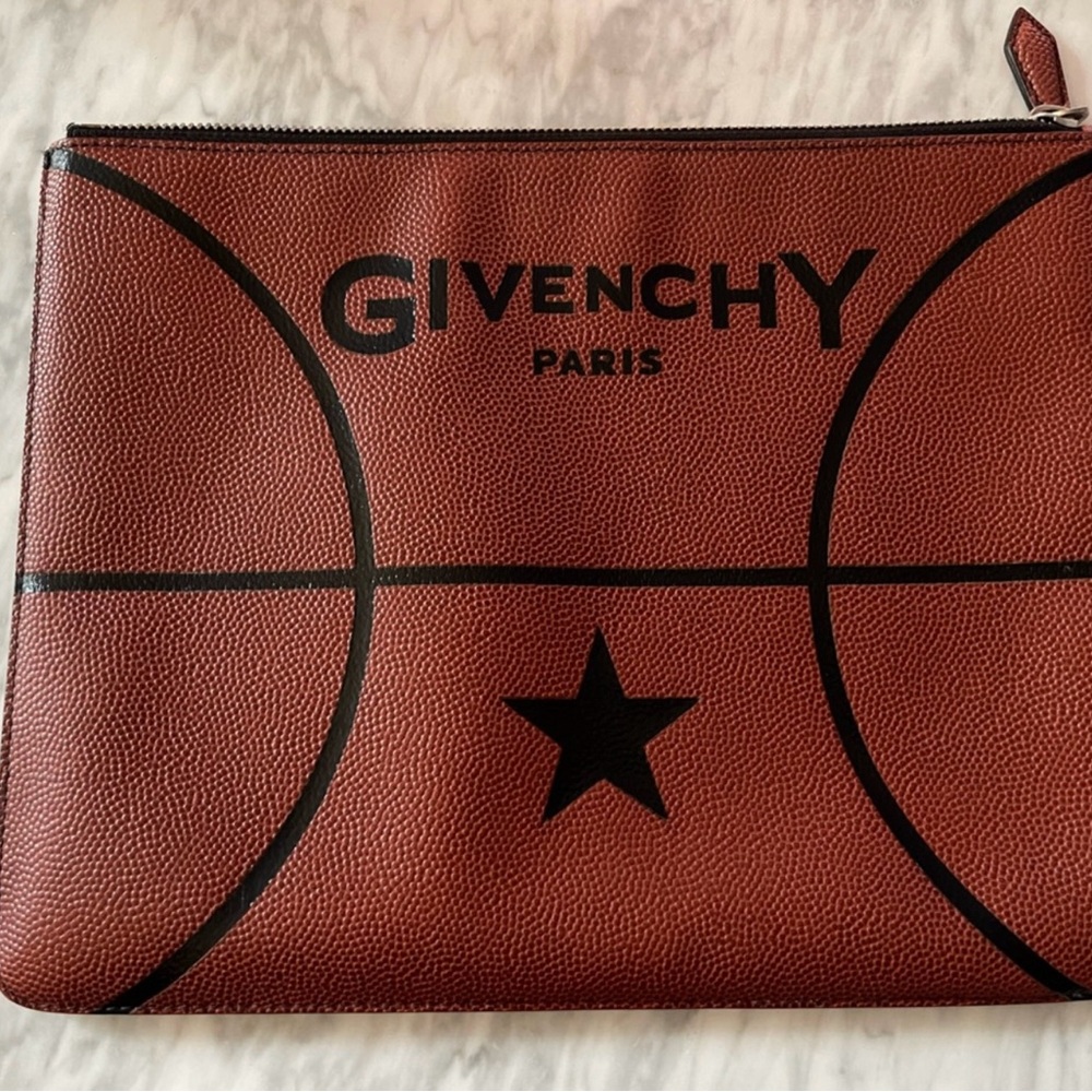 Givenchy Brown Basketball Toiletry Bag